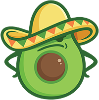 Angry Avocado Caricature